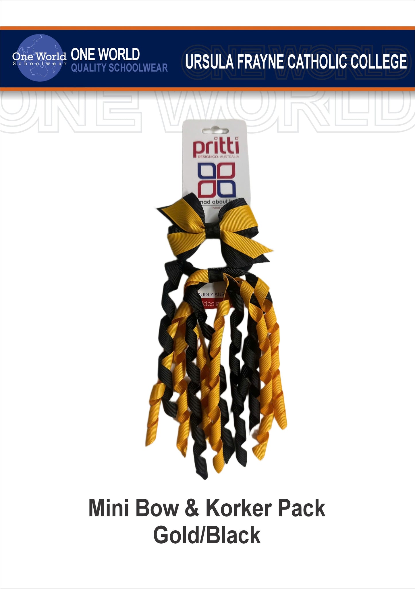 Hair Accessories - Korker Pack - GOLD