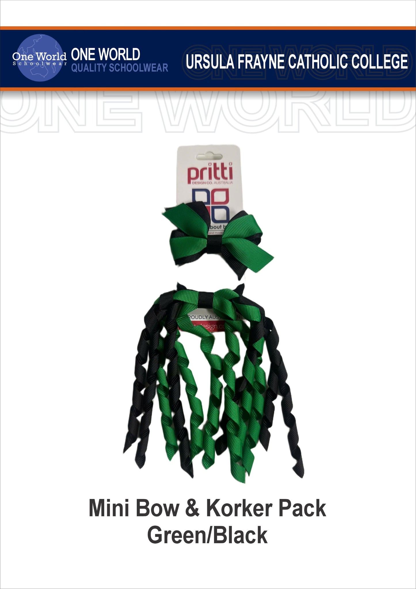 Hair Accessories - Korker Pack - GREEN