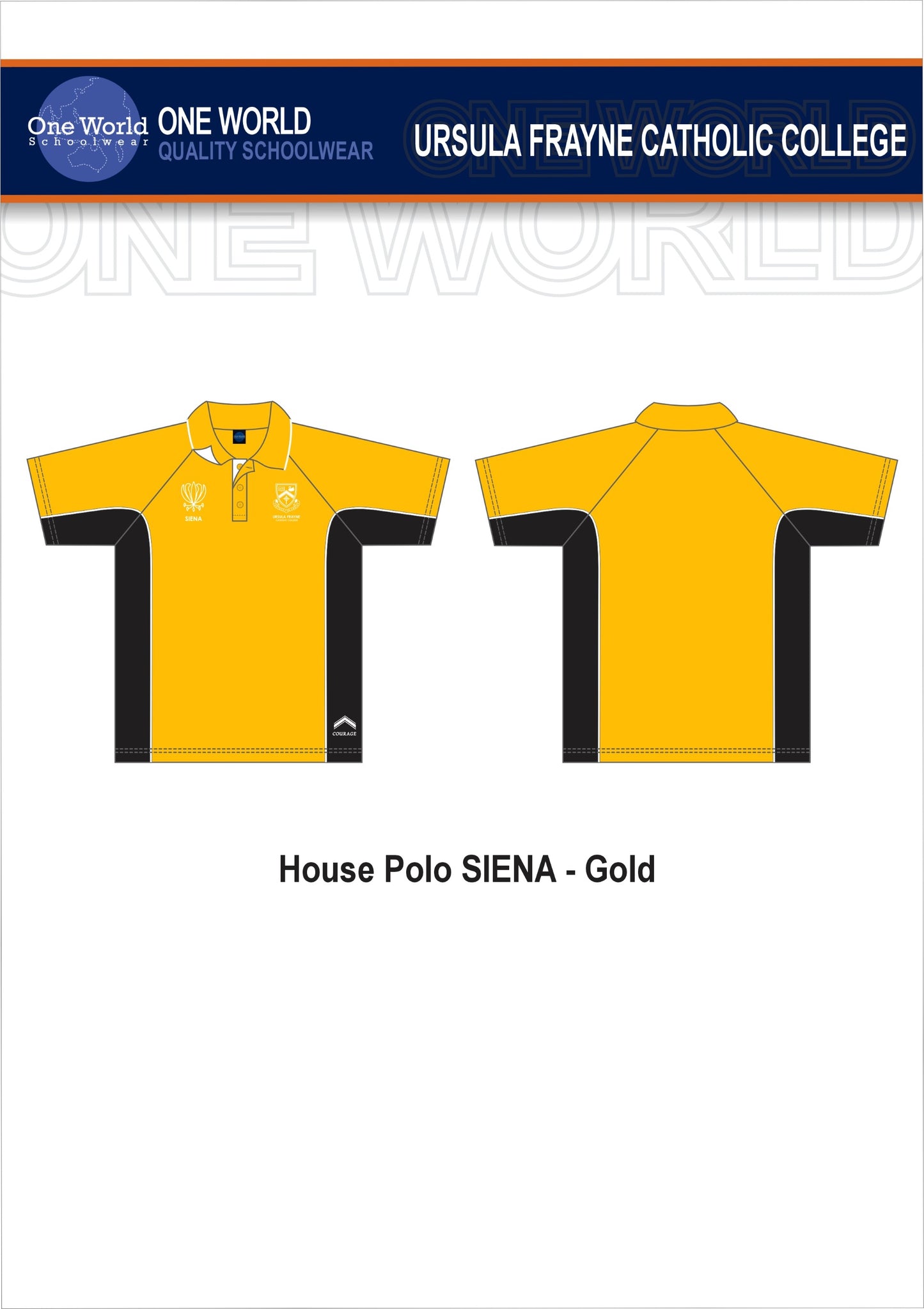 House Polo - Gold - SIENA