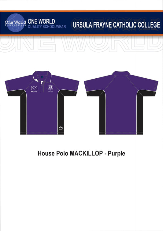 House Polo - Purple - MACKILLOP