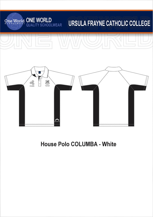 House Polo - White - COLUMBA