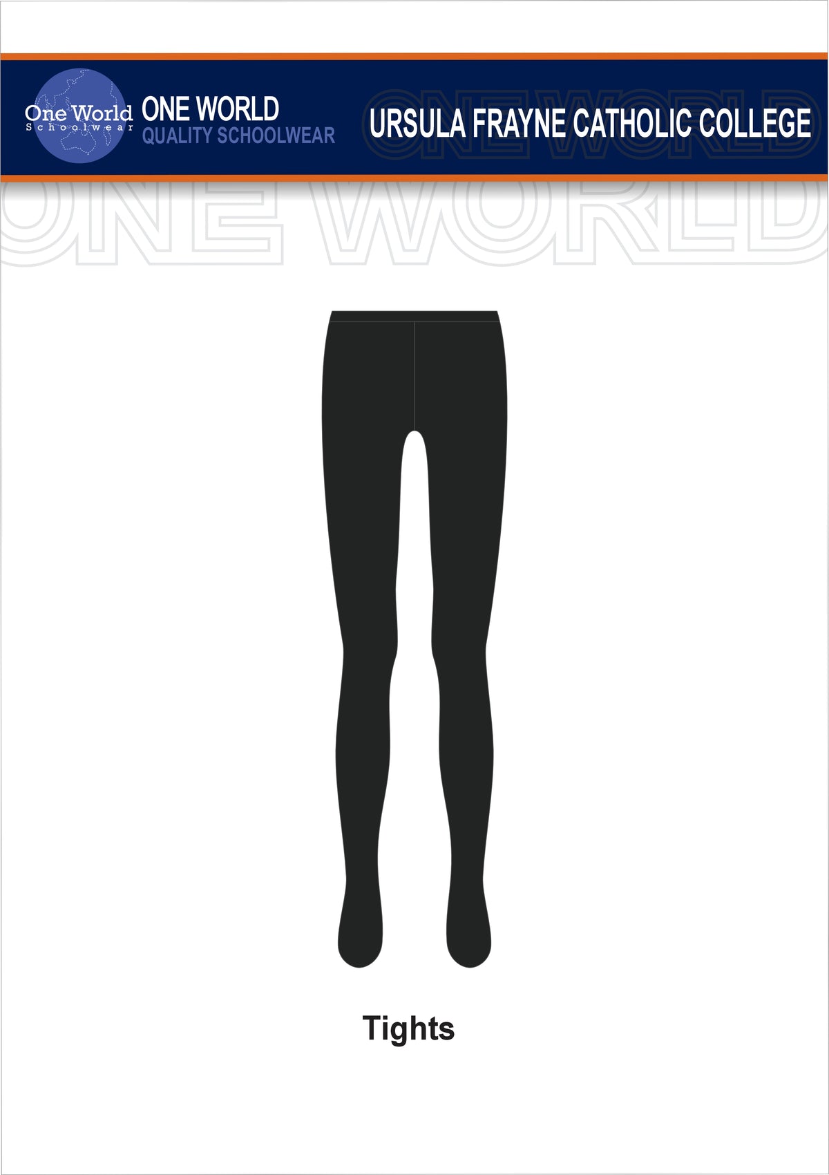 Tights - Compulsory - Year 1 - 12   Opaque 70 Denier Needed for School Photo